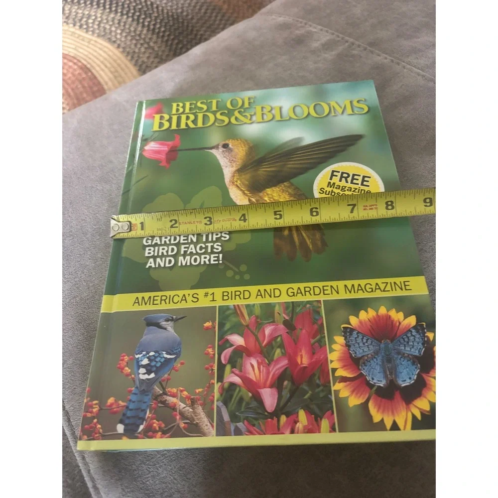 Best of Birds & Blooms Hardcover Book 2007 Reader's Digest Gardening Bird Facts
